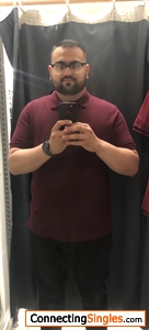 Trying a new shirt. I think I look OK in this