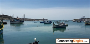 Marsaxlokk fishing village.