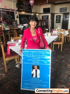 AUGUST 2020organised a charity venue to raise maney for Brest cancer unit in southend hospital.