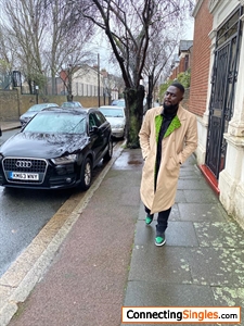Walk like a king .George Amua unisex jacket