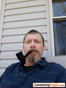Having a smoke after Easter dinner with the family