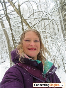 Out for a walk on a beautiful snowy day!