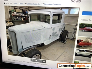 Just bought this 1931 Chrysler 3 window coupe to restore. :-)
