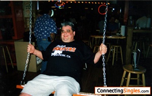 Just swinging The Night Away at Hooters.