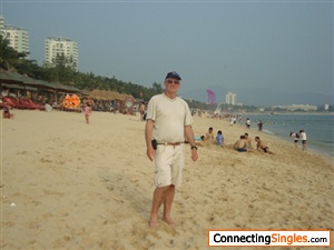 Me Sanya beach 2010