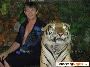 me with a tiger at thailand zoo