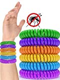 12 Pack Mosquito Repellent Bracelet Band Best Products with NO Spray for Men Women Kids