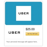 Uber Gift Card Email Delivery
