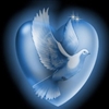 Dove of peace heart Puzzle