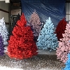 Coloured Christmas trees Puzzle
