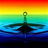 Colourful Water Drop