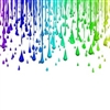 Colourful paint drops