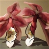 Pink Glass Orchid Puzzle