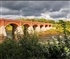 Kuldigas old bricks bridge Latvia Puzzle