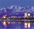 Anchorage Alaska on a winters eve Puzzle
