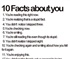 10 facts about you Puzzle