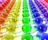 Coloured glass balls