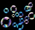 Colourful Cear Bubbles