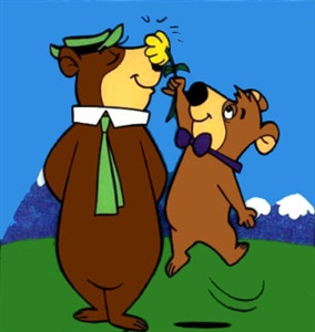 Yogi Bear's side kick was a fuzzy little guy who followed him faithfully.  What was his name?