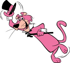 Snagglepuss had two phrases that he used in every episode.  What were they?