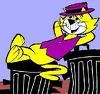 In the cartoon "Top Cat," what vehicle did he drive around the neighborhood in?