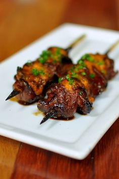 Chicken Liver Skeewers With Infused in Japanese Sauce Recipe