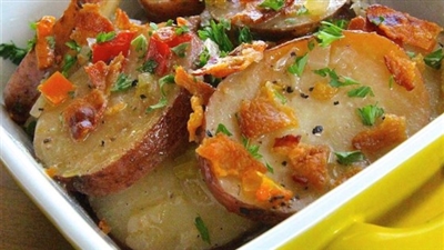 Slow Cooker German Potato Salad Recipe