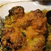 Smothered Chicken with Creamed Spinach Bacon Mushrooms Recipe