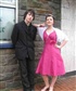 This is a picture of me and my sister at a wedding we went to