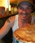 fresh baked apple pie yummo home growed too lol