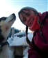 Me and Tinka on an extremely cold but beautiful day on Dec 2011 in an Alaskan village The temps were bitter at 40 Still the