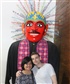 we are at the wayang museum in jakarta standing in front of traditional betawi doll