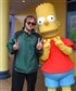 Me at Universal with Bart Simpson
