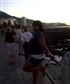 Me chilling at sea point with few friends