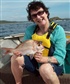 My first fish caught at sea Dec 2012