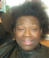 Me getting my hair did D