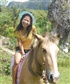 Me and April my parents horse it was taken during my holiday in philippines dec 2013 i liked her very much