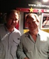 With friend Jim at Comedy Zone