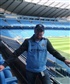 At the Etihad Stadium Manchester Man City of course