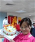 2014 4 1 DIy activities in the company the homemade cake Won the first prize and customers together to attend