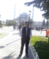 In front of sultan ahmed mosque