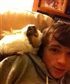 Me with my guinea pig