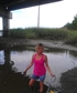 Stuck in the mud lol Casting shrimp net at Tybee Island