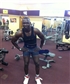 Enjoying my time out in the gym