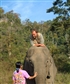 Photo of me at start of 600km elephant trek through Thailand