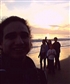 Im the one in front this is when we were at the beach hanging out such a beautiful evening c