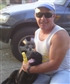 Me in Puerto Viejo with my dog