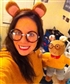 Dressed up as Arthur the Aardvark for Halloween this year