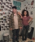 My two fabulous kids This of course is not their usual style It was a 1980s theme day during homecoming week this year