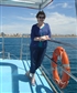 on a boat in Torrevieja Spain April 2014